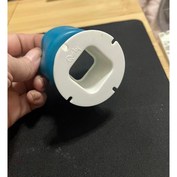 Set Of 2: Pre-Owned Quirky Powercurl Cord Wraps Mini POP Teal - Picture 4 of 9